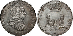 ITALY. Tuscany. Tollero, 1708. Livorno Mint. Cosimo III de' Medici. PCGS AU-55.
Dav-1500; KM-35. A popular type from the Grand Duchy of Tuscany and o...