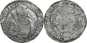 NETHERLANDS. West Friesland. Taler, 1596. Hoorn Mint. NGC MS-62.
Dav-8865; Delm-924. This wonderful and sparkling Mint State example delivers a crisp...