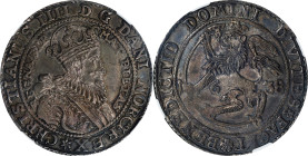 NORWAY. Speciedaler, 1638. Christiania mint. Christian IV. NGC MS-62.
Dav-3534; KM-12. Representing what is likely the apex of the type with respect ...