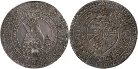 SWEDEN. 2 Riksdaler, ND (1587). Stockholm Mint. Johan III. PCGS AU-53.
Dav-572; Ahlstrom-20. Sensational quality for this issue, this premium example...