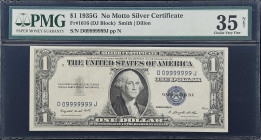 Lot of (2) Fr. 1616 & 1908-L. 1935G-74 $1 Mixed Small Size. PMG Very Fine 30 to Choice Very Fine 35 Net. Fancy Serial Number.
As many of you know rea...