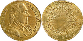 Undated (possibly ca. 1793) Washington Success Medal. Large Size. Musante GW-41, Baker-265A, DeWitt-GW 1792-1a, W-10905. First Die. Brass. Plain Edge....