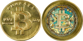 2021 Lealana "Bitcoin Cent" 0.01 Bitcoin. Loaded. Firstbits 12YjMtE7. Serial No. 3. Rainbow Design A. Brass. MS-67 (PCGS).
Loaded with 0.01 BTC. The ...