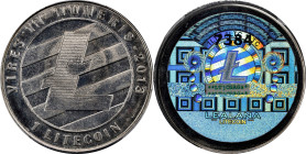 2013 Lealana 1 Litecoin. Loaded. Firstbits LTjCGAGs. Serial No. 7384. Green Address. Nickel Brass. MS-66 (PCGS).
Loaded with 1 LTC. It is an exciting...
