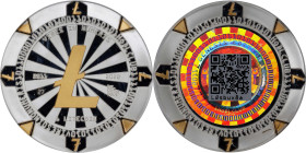 2022 1HoDLCLUB "Poker Chip" 1 Litecoin. Loaded. Firstbits LQsbux8a. Serial No. 27. Gilt Silver. MS-68 PL (ICG).
Loaded with 1 Litecoin. This is an im...