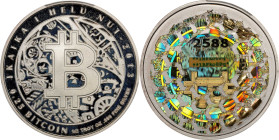 Redeemed 2013 Lealana 0.25 Bitcoin. Firstbits 1BFko8Pq. Serial No. 2588. Buyer Funded. Gold Hologram. Green Address. Silver. Proof-67 Deep Cameo (PCGS...