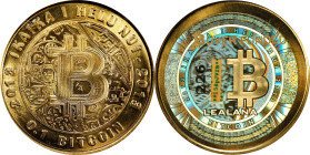 Unfunded 2013 Lealana 0.1 Bitcoin. Firstbits 158pJVZB. Serial No. 226. Buyer Funded, Green Address. Brass. MS-68 (ANACS).
Unfunded and non-loaded. An...
