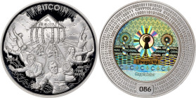 Unfunded 2014 Cryptolator "Unchained" 1 Bitcoin. Firstbits 1Pwsp1Vd. Serial No. 086. Silver. MS-69 Deep Cameo (PCGS).
Unfunded and non-loaded. An imp...