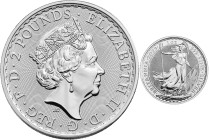 2023 Royal Succession Silver 1 Ounce Britannia, #3 to Last Coin Struck Under Queen Elizabeth II. Assay Master Signature Label. MS-69 (NGC).
#3 to Las...