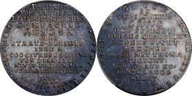 1720 John Law / Parisian West Indian Louisiana Company Medal. Betts-140, Adams-12. Silver. MS-62 (PCGS).
26.5 mm. A spectacular example, with bright ...
