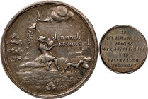 Undated (ca. 1720?) To Be Content Is To Be Happy Medalet. Betts-Unlisted, Adams-Unlisted. Silver. Extremely Fine.
22.7 mm. 3.56 grams. Attractive and...