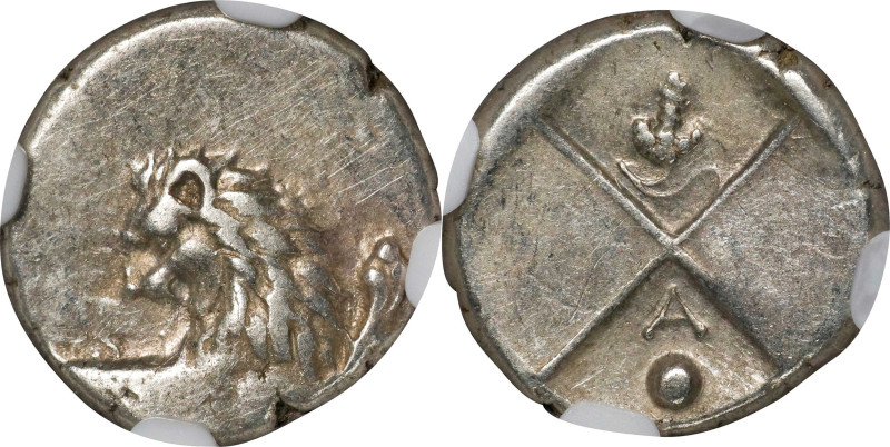 THRACE. Thracian Chersonesos. AR Hemidrachm, ca. 357-320 B.C. NGC VF.
HGC-3.2, ...