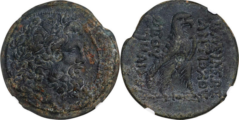 SYRIA. Seleukid Kingdom. Antiochos IV Epiphanes, 175-164 B.C. AE 33mm (Denominat...