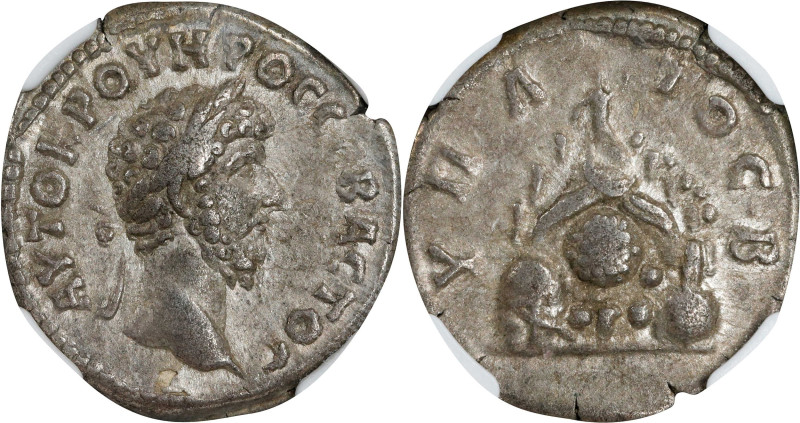 LUCIUS VERUS, A.D. 161-169. Cappadocia, Caesarea-Eusebia. AR Didrachm, ca. A.D. ...