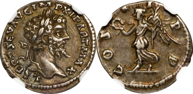 SEPTIMIUS SEVERUS, A.D. 193-211. AR Denarius, Laodicea ad Mare Mint, ca. A.D. 19...