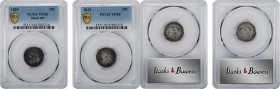 Lot of (2) Capped Bust Dimes. (PCGS).
Included are: 1829 Small 10 C., VF-30; and 1832 VF-20.

Estimate: $125