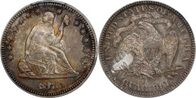 1876 Liberty Seated Quarter. Proof-63 (PCGS).
PCGS# 5577. NGC ID: 23X8.

Estimate: $500