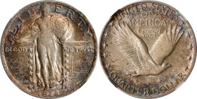 1918-D Standing Liberty Quarter. AU-58 (NGC).
PCGS# 5722. NGC ID: 2438.

Estimate: $200