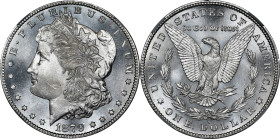 1879-S Morgan Silver Dollar. MS-67 (NGC).
PCGS# 7092. NGC ID: 253X.
From the R.E. Jackson NGC Registry Set of Morgan Dollars.

Estimate: $900