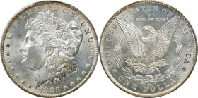 1883-CC Morgan Silver Dollar. MS-64 (PCGS).
PCGS# 7144. NGC ID: 254H.
From the Jack K. Collection of Silver Dollars.

Estimate: $300