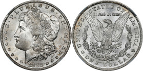 1883-CC Morgan Silver Dollar. MS-64 (NGC).
PCGS# 7144. NGC ID: 254H.

Estimate: $300