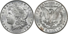 1884 Morgan Silver Dollar. MS-65 (NGC).
PCGS# 7150. NGC ID: 254L.
From the R.E. Jackson NGC Registry Set of Morgan Dollars.

Estimate: $250