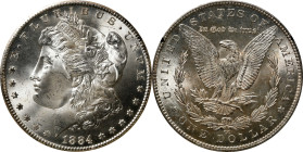 1884-CC GSA Morgan Silver Dollar. MS-65 (NGC).
The original box and card are included.
PCGS# 518872. NGC ID: 254M.

Estimate: $450