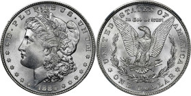 1885 Morgan Silver Dollar. MS-67 (NGC).
PCGS# 7158. NGC ID: 254R.
From the R.E. Jackson NGC Registry Set of Morgan Dollars.

Estimate: $1200