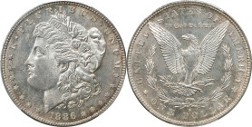 1886-S Morgan Silver Dollar. MS-63 (PCGS).
PCGS# 7170. NGC ID: 254X.
From the Jack K. Collection of Silver Dollars.

Estimate: $500