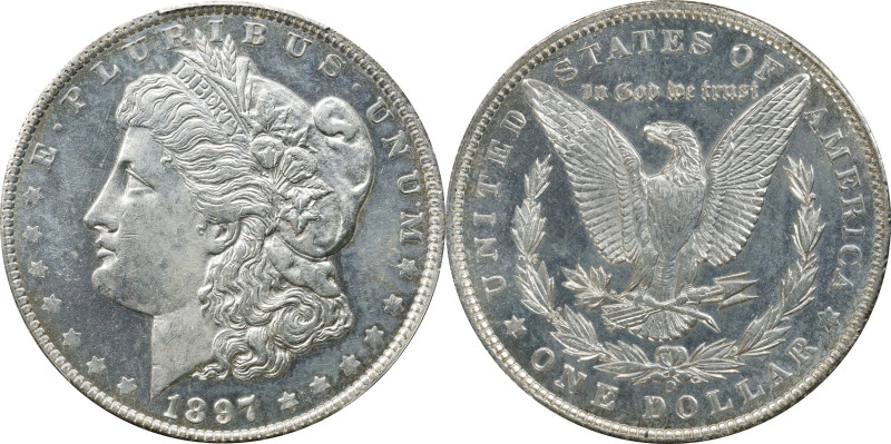 1897-O Morgan Silver Dollar. Unc Details--Altered Surfaces (PCGS).
PCGS# 7248. ...