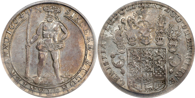 GERMANY. Brunswick-Luneburg: Calenberg & Luneburg (Celle). Taler, 1664-HS. Zelle...