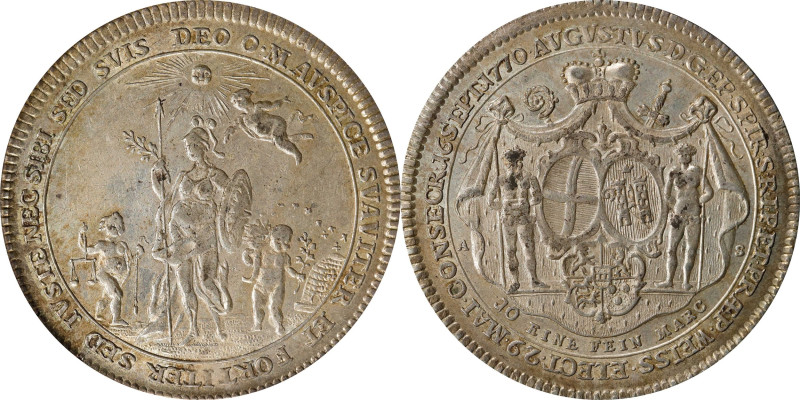 GERMANY. Speyer. Taler, 1770-AS. Mannheim Mint. Damian August Philipp Karl. PCGS...