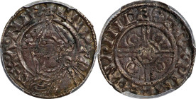 GREAT BRITAIN. Anglo-Saxon. Kings of All England. Penny, ND (1024-30). Winchester Mint; Wine, moneyer. Cnut. PCGS Genuine--Damage, EF Details.
S-1158...