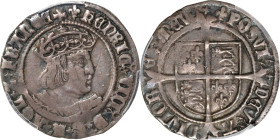 GREAT BRITAIN. Groat (4 Pence), ND (1526-44). London Mint; mm: Lis. Henry VIII. PCGS EF-45.
S-2337E, N-1797.
From an Old Brooklyn Collection.

Est...