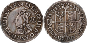 GREAT BRITAIN. 6 Pence, 1568. London Mint; mm: Lis. Elizabeth I. PCGS Genuine--Tooled, VF Details.
S-2599; N-2030.
From an Old Brooklyn Collection....