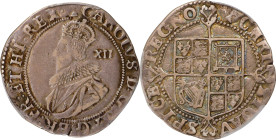 GREAT BRITAIN. Shilling, ND (1625-26). London Mint; mm: Cross Calvary. Charles I. PCGS VF-30.
S-2784; KM-101; N-2218. Second bust variety.

Estimat...