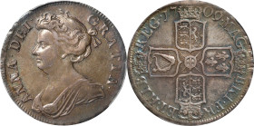 GREAT BRITAIN. 1/2 Crown, 1709 Year OCTAVO. London Mint. Anne. PCGS AU-53.
S-3604; KM-525.1.
From an Old Brooklyn Collection.

Estimate: $450