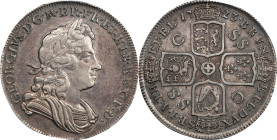 GREAT BRITAIN. 1/2 Crown, 1723-SSC Year DECIMO. London Mint. George II. PCGS EF-45.
S-3643; KM-540.2.

Estimate: $200.00- $400.00