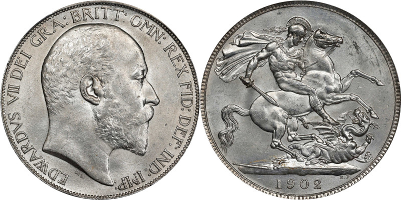 GREAT BRITAIN. Crown, 1902. London Mint. Edward VII. PCGS MS-64.
S-3978; KM-803...