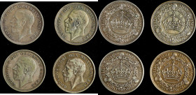 GREAT BRITAIN. Quartet of Crowns (4 Pieces), 1929-33. London Mint. George V. Average Grade: VERY FINE.
A quartet of more elusive George V Crown issue...