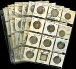 GREAT BRITAIN. Collection of Silver Trade Tokens (approx. 80 Pieces), 1811-1815. Average Grade: VERY FINE Details. Cleaned.
A large assortment of var...