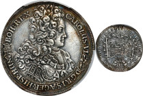 HUNGARY. Taler, 1712-CH PW. Pressburg Mint. Karl VI. PCGS Genuine--Tooled, EF Details.
Dav-1063; KM-289; Huszar-1607.

Estimate: $700.00- $1000.00