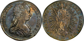 HUNGARY. Taler, 1741-KB. Kremnica Mint. Maria Theresa. PCGS EF-40.
Dav-1125A; KM-328.2.
From an Old Brooklyn Collection.

Estimate: $150.00- $300....