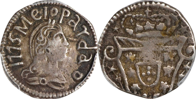 INDIA. Portuguese India. Goa. 1/2 Pardao (150 Reis), 1775. Goa Mint. Jose I. PCG...