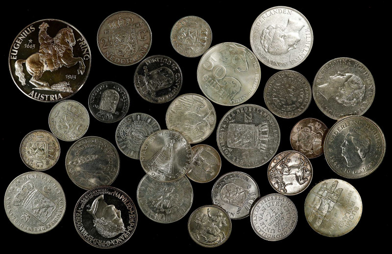 MIXED LOTS. Group of Mixed European Issues (27 Pieces), 1872-1982. Average Grade...