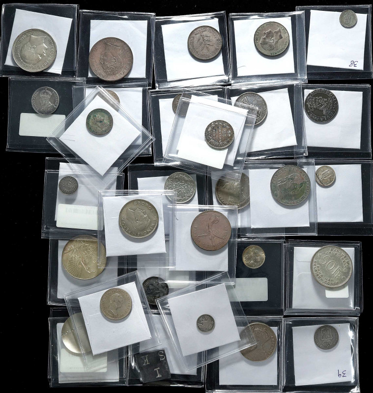 MIXED LOTS. Group of Assorted Types (29 Pieces), 1617-1999. Average Grade: VERY ...