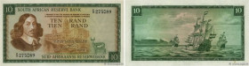 Country : SOUTH AFRICA 
Face Value : 10 Rand 
Date : (1966) 
Period/Province/Bank : South African Reserve Bank 
Catalogue reference : P.113a 
Alphabet...