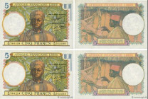 Country : FRENCH EQUATORIAL AFRICA 
Face Value : 5 Francs Lot 
Date : (1941) 
Period/Province/Bank : Afrique Française Libre 
Catalogue reference : P....