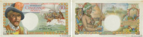 Country : FRENCH EQUATORIAL AFRICA 
Face Value : 50 Francs Belain d'Esnambuc Épreuve 
Date : (1946) 
Period/Province/Bank : Caisse Centrale de la Fran...
