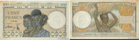 Country : FRENCH WEST AFRICA (1895-1958) 
Face Value : 100 Francs 
Date : 17 novembre 1936 
Period/Province/Bank : Banque de l'Afrique Occidentale 
Ca...